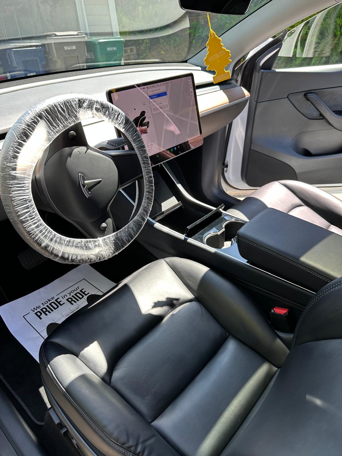 Vehicle 1 cockpit after detailing